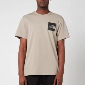 The North Face Mens Fine Short Sleeve T-Shirt - Mineral Grey - L