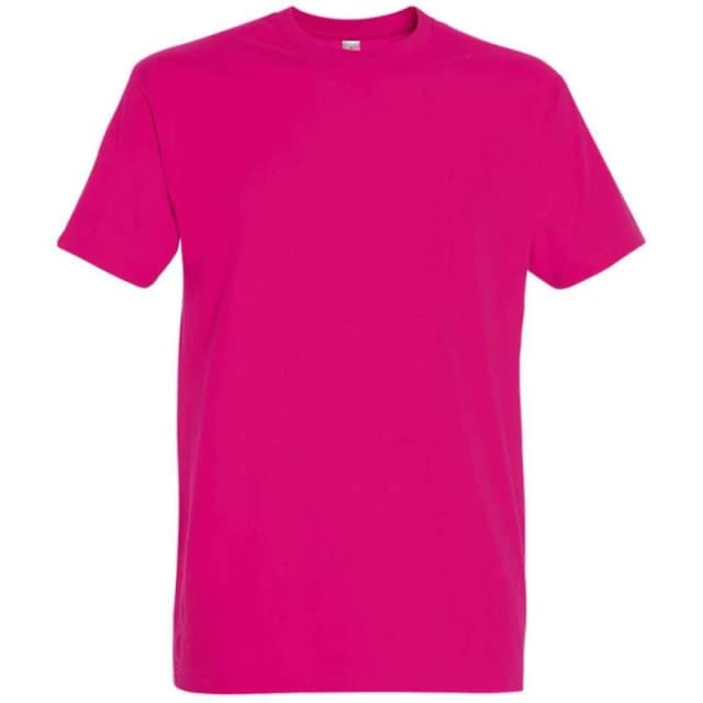 SOL'S Mens Imperial Heavy T-Shirt in Fuchsia Size: 3XL Fuchsia Male 3XL