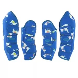 Weatherbeeta Wide Travel Boots - Blue