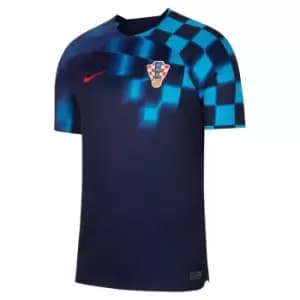 Nike Croatia Away Shirt 2022 2023 Adults - Blue