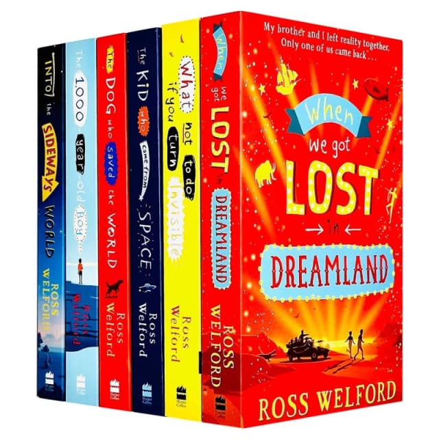 Ross Welford 6 Book Set The Dog Who Saved The World For Young Readers Paperback Edition Ross Welford Books