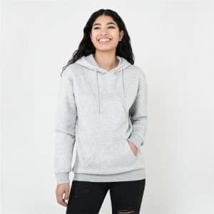 Firetrap Basic Hoodie Ladies - Grey Marl