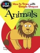 art start animals how to draw with simple shapes
