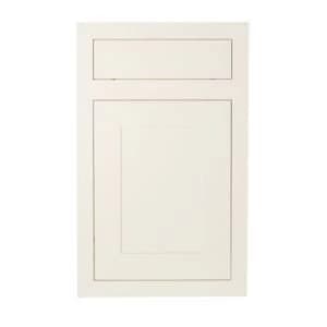 Cooke Lewis Carisbrooke Ivory Fixed frame cabinet door W450mm