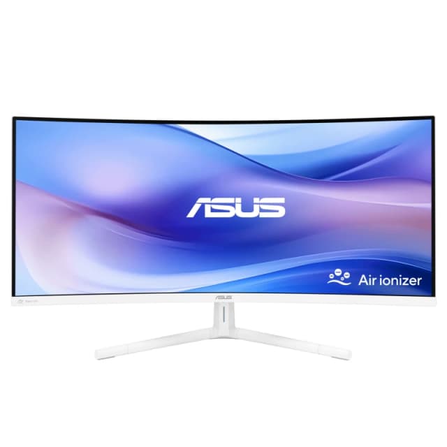 Asus ASUS VU34WCIP-W computer monitor 86.4cm (34") 3440 x 1440 pixels Wide Quad HD White 90LM0AIT-B01M71