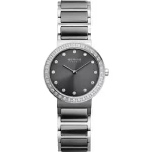 Ladies Bering Ceramic Stainless Steel Watch