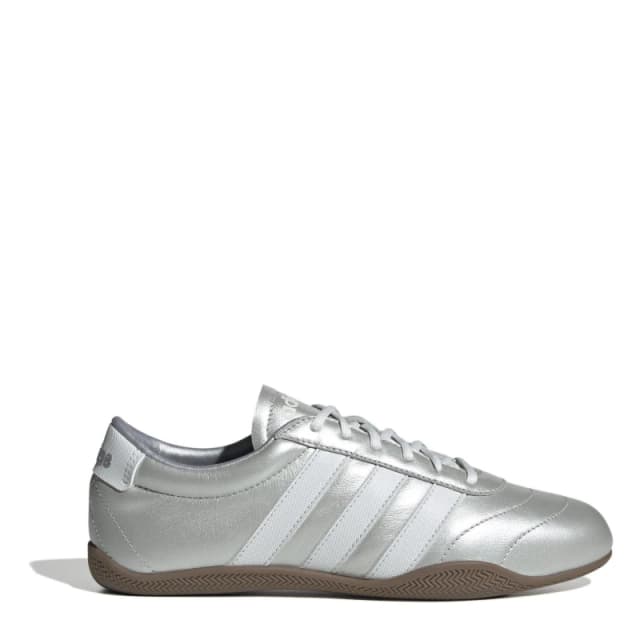 adidas Grand Court Lo Shoes Silver/White female 8 (42)