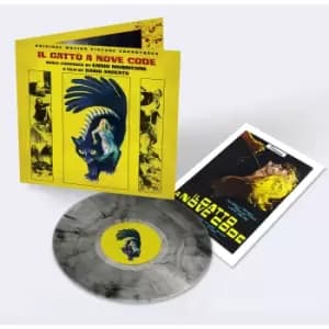 ll Gatto a Nove Code (Original Motion Picture Soundtrack) Vinyl (Transparent Black Cat Smoke)