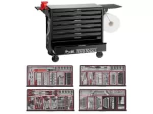 Teng TCMM1004NBK1 Tool Kit Work Station Black 1004 Pc