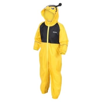 Regatta Charco Waterproof Animal Hooded Suit - MaizeYlwBee