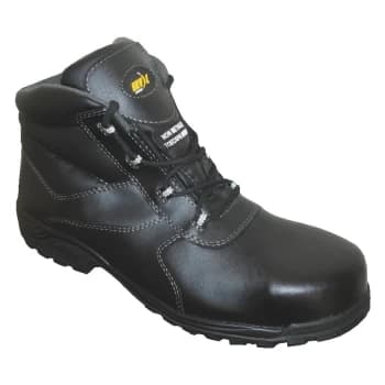 Hartford Mens Black Slip Resistant Safety Boots - Size 8