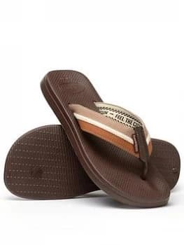Havaianas Urban Way Flip Flops - Dark Brown, Size 8, Men