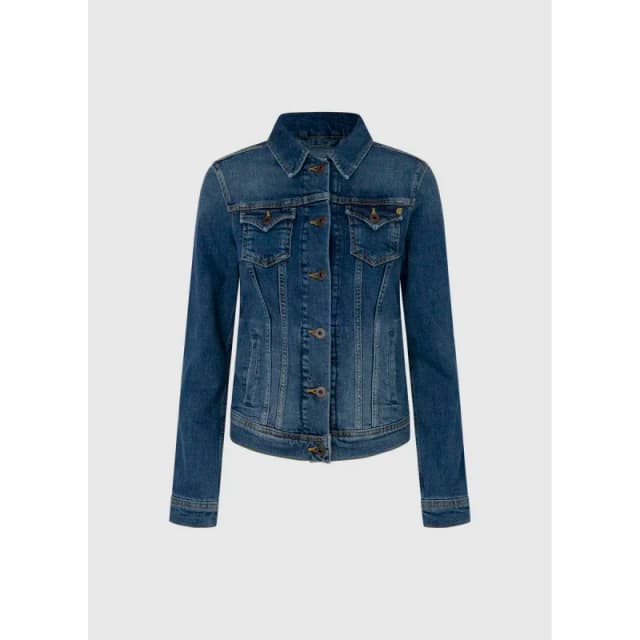 Pepe Jeans Womens denim jacket Pepe Jeans Thrift Bleu Female S