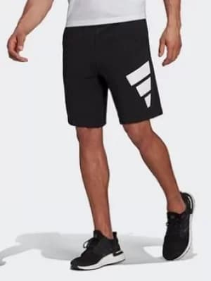 adidas Sportswear Future Icons Logo Graphic Shorts, Black Size M Men