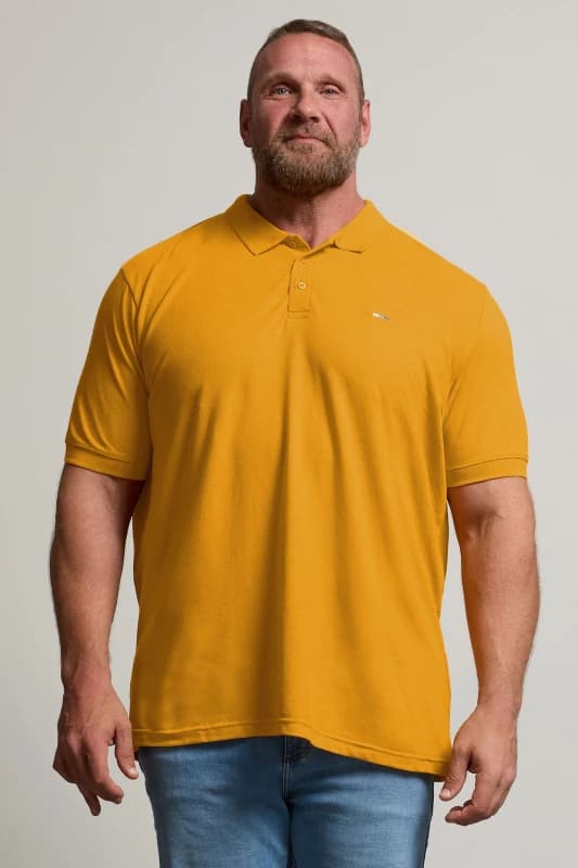 BadRhino Core Polo Shirt Mustard