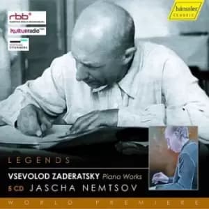 Vsevolod Zaderatsky Piano Works by Vsevolod Zaderatsky CD Album