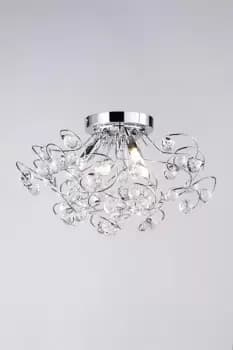 Lila Flush Ceiling Light