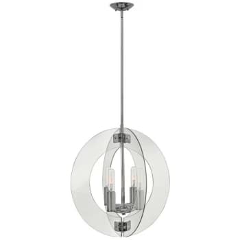 Elstead - Hinkley Solstice Spherical Hanging Pendant Light 4x E27 Polished Chrome