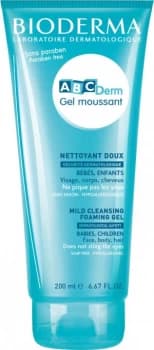 Bioderma ABCDerm Gel Moussant - Mild Cleansing Foaming Gel 200ml