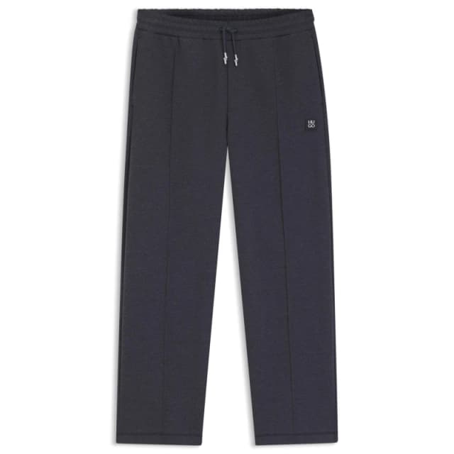 Hugo Mens Dineto Red Closed Hem Fleece Joggers Grey 037 male M