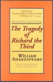Richard Iii by William Shakespeare Book