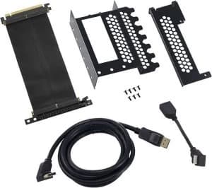 Vertical PCIe Bracket Black