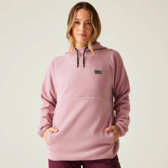 Womens hooded fleece Dare 2B Snowburst Rose Female 46
