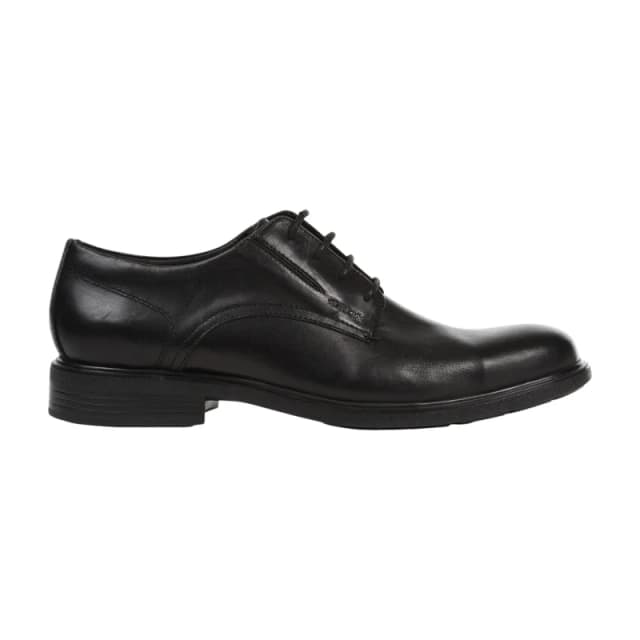 Geox Derbie Geox Dublin Smooth Leather Noir Male 46
