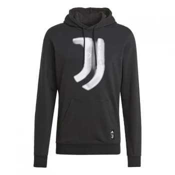 adidas Juventus Hoodie Mens - Black / White