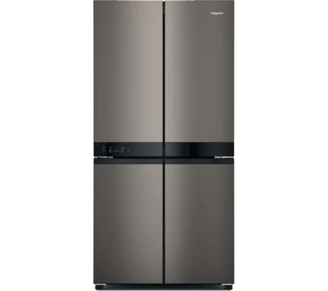 Hotpoint 594 Litre 4 Door American Fridge Freezer - Inox 859991663560 Inox