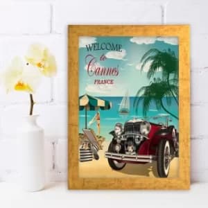 AC242171893 Multicolor Decorative Framed MDF Painting