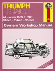 Triumph Herald (59 - 71) up to K Haynes Repair Manual (Classic Reprint)