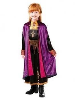 Disney Frozen Childs Deluxe Anna Travel Dress