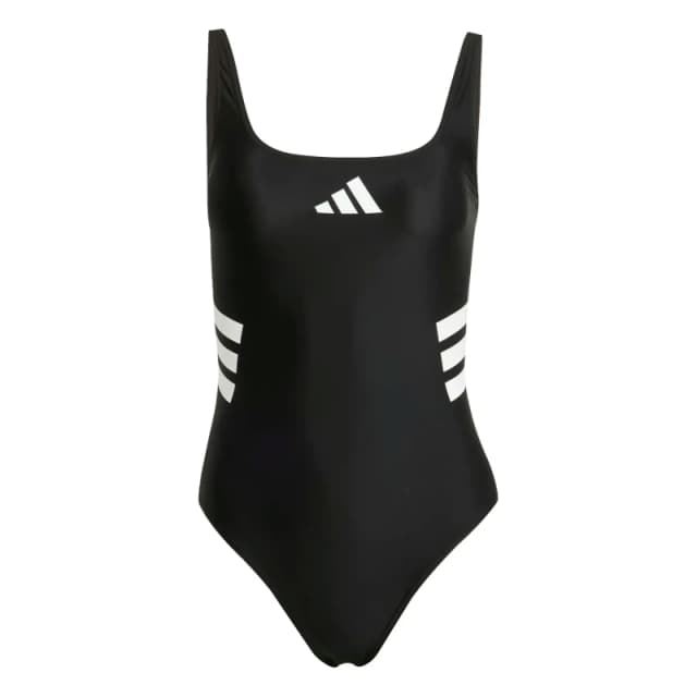 Womens U-back one Piece swimsuit adidas 3-Stripes Noir Female 36