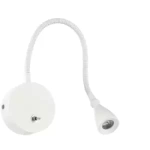Netlighting Lexi LED Flexible Reading Light, White