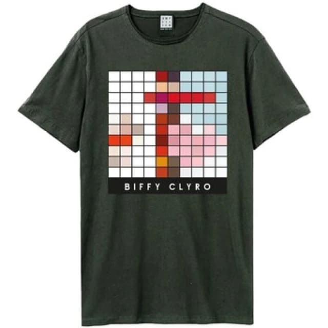 Amplified Amplified Men The Myth Of Happily Ever After Biffy Clyro T-Shirt in Charcoal Size: X-Small Charcoal XS Male 5063574151498