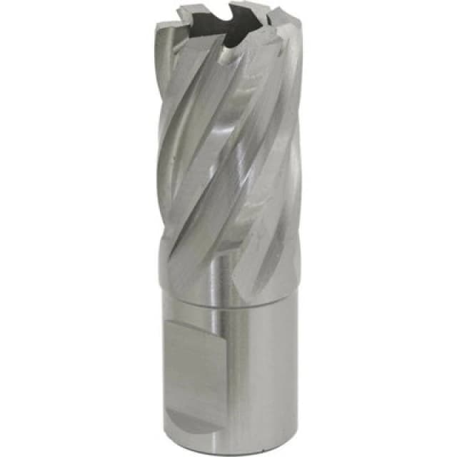 Loops 21mm x 25mm Depth Rotabor Cutter - M2 Steel Annular Metal Core Drill 19mm Shank Metallics