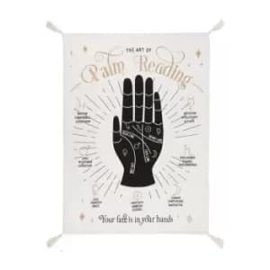 Small Palmistry Tassel Wall Tapestry