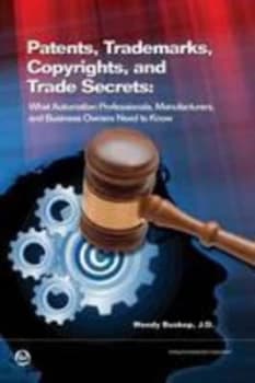 Patents Trademarks Copyrights and Trade Secrets by Wendy Buskop Hardback