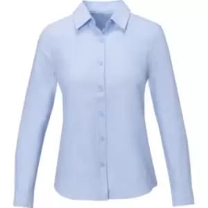 Elevate Womens/Ladies Pollux Shirt (M) (Light Blue)