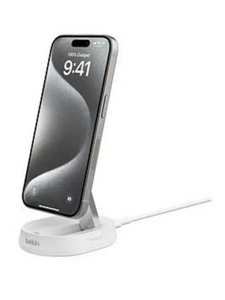 Belkin BoostCharge Pro Smartphone White AC Wireless charging Fast charging Indoor WIA008BTWH