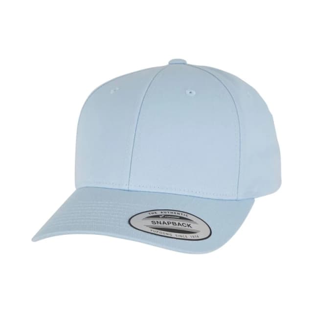 Yupoong Mens Flexfit Classic Curved Snapback Cap in Light Blue Light Blue Male One Size