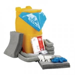 Slingsby Universal Spill Response Kit With 2 Wheeled Bin 314639