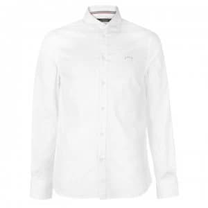 883 Police Capital Long Sleeve Shirt - White