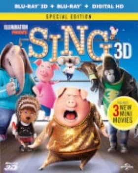 Sing 3D (Includes DVD + 2D Version + UV Copy)