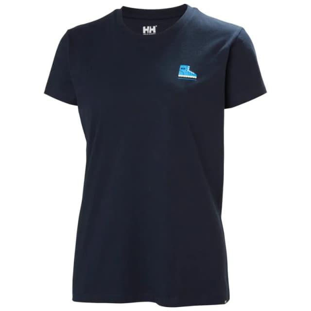 Helly Hansen Womens T-Shirt Helly Hansen Massif Graphic Bleu Female M