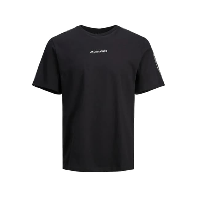jack & jones T-Shirt Jack & Jones Crew Smu Jcotaper Noir Male S