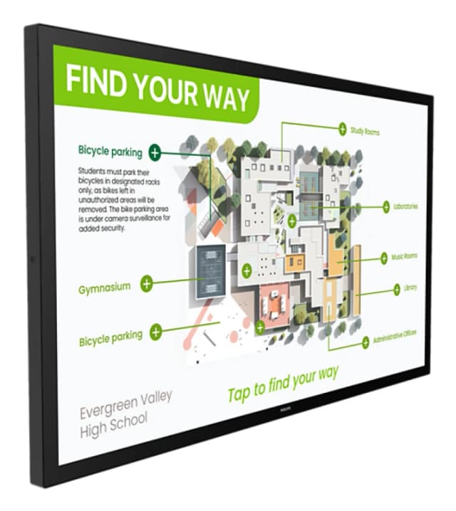 Philips 3000 series 55BDL3751T/00 Signage Display Interactive flat pan