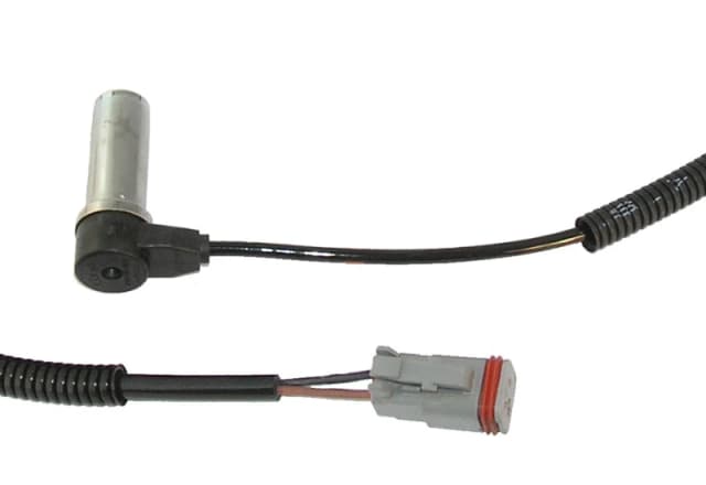 KNORR-BREMSE K144291K50 ABS Sensor Rear Axle Left, with sleeve Sensor,wheel speed (412)