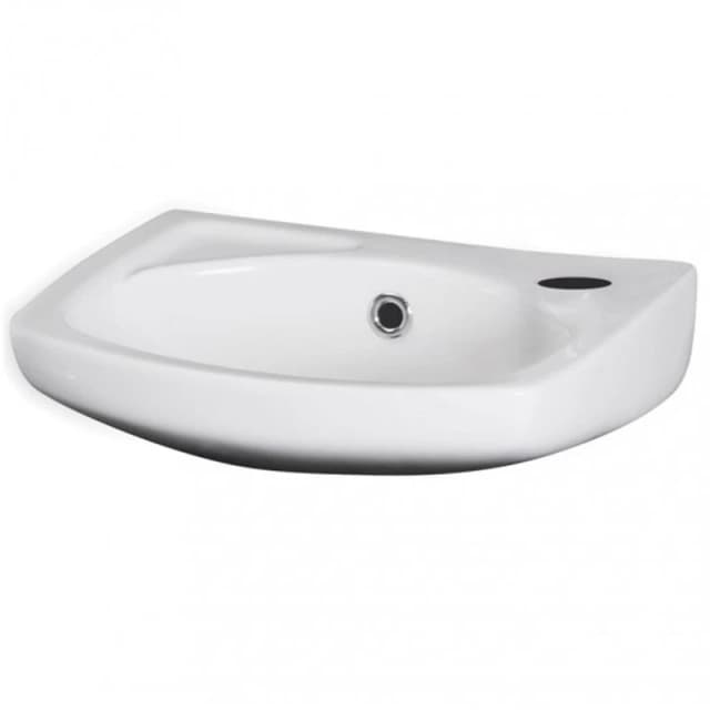 nuie 350mm Wall Hung Basin, White NCU832